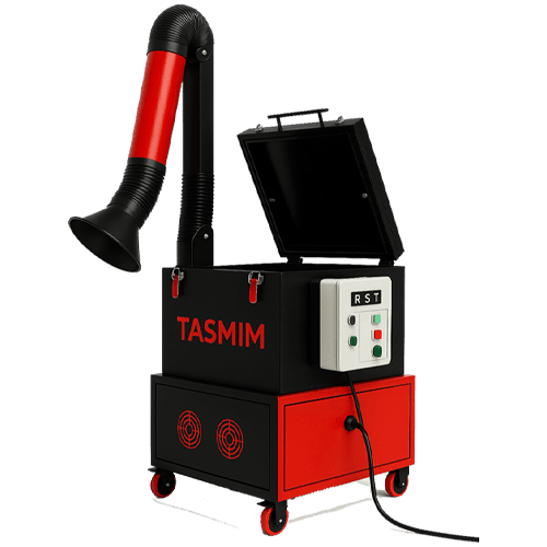 غبارگیر و مکنده دود صنعتی FUME IND 7 5kw