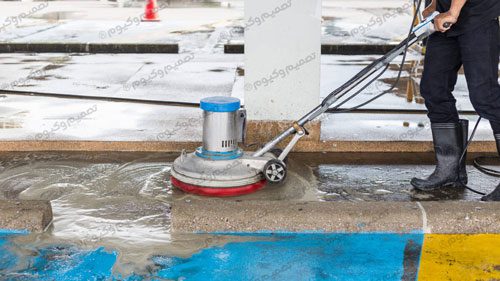 تفاوت پولیشر و اسکرابر در نظافت صنعتی 6 Difference between polisher and scrubber4