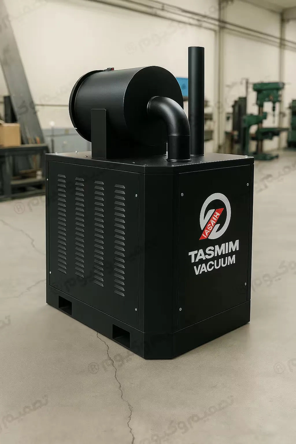 جاروبرقی صنعتی مرکزی تصمیم وکیوم