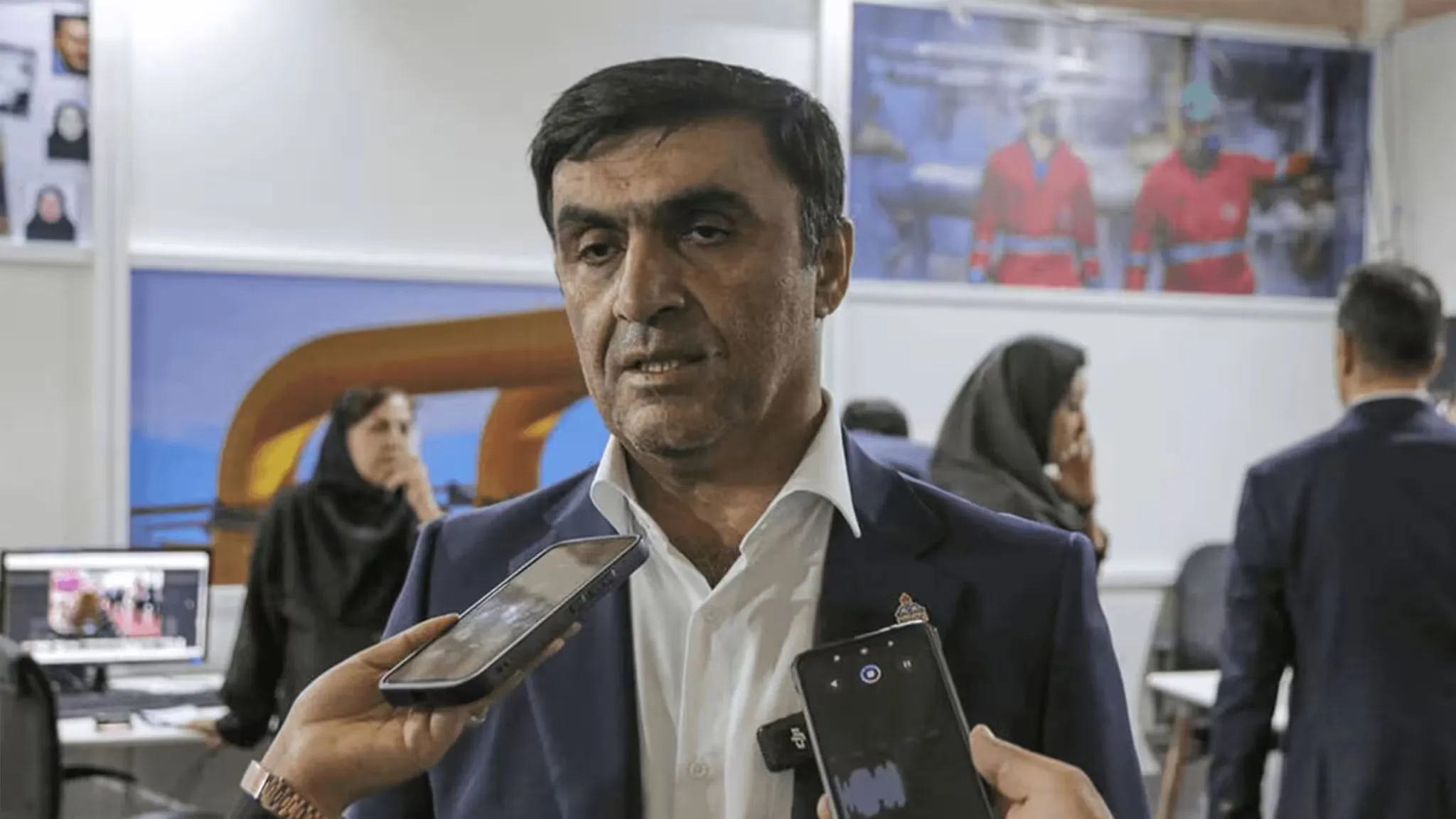 Ebrahim Piramoon CEO of the National Iranian South Oilfields Company 1 2048x1152 1