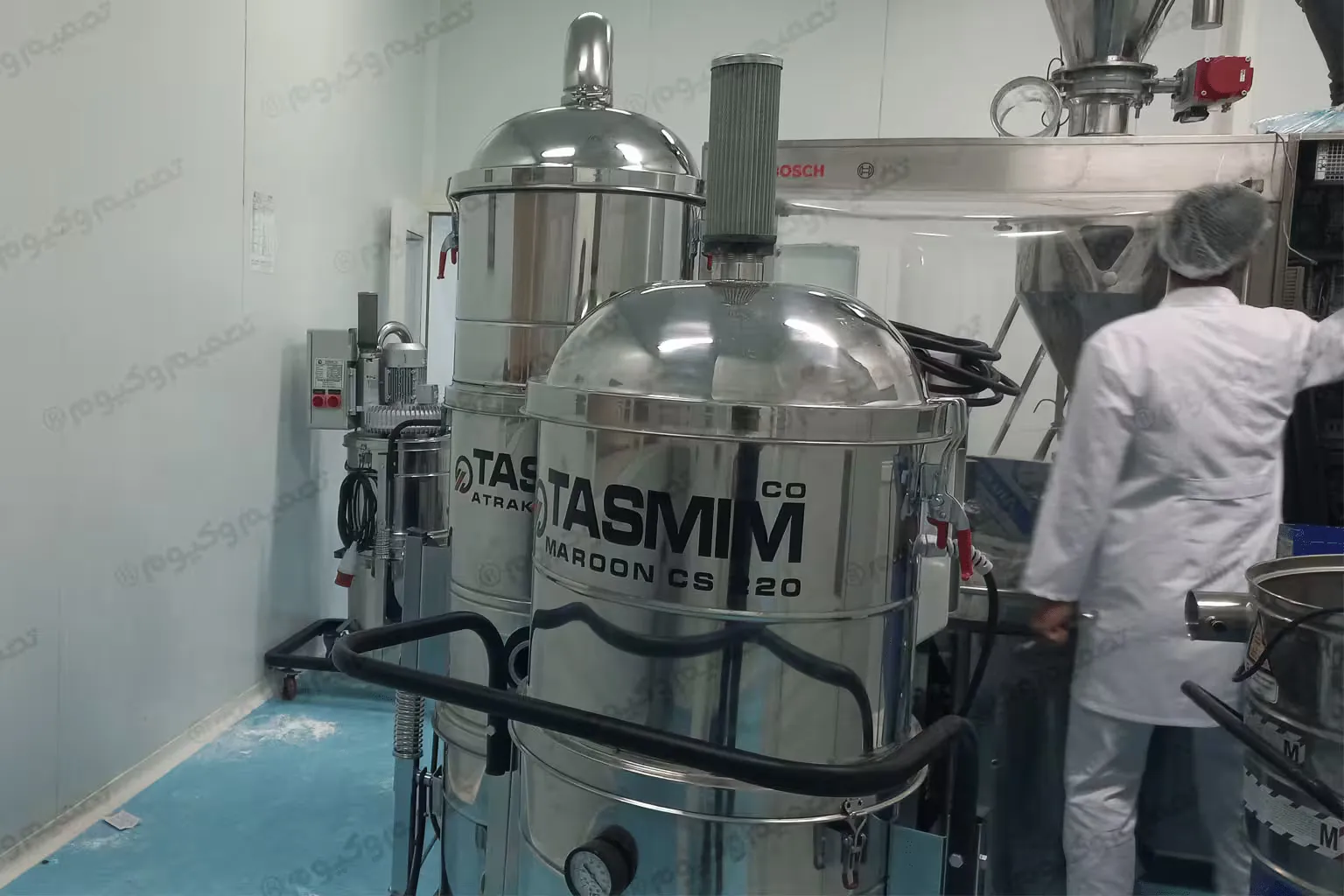 نحوه نصب داست کالکتور صنعتی