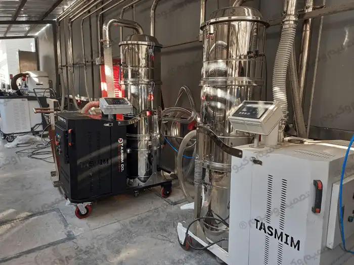 جاروبرقی صنعتی سیمان | فیلتراسیون M/H13، Pulse-Jet و مدلهای ATEX 10 Industrial Cement Vacuum Cleaner