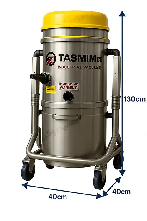 جاروبرقی صنعتی اب و خاک