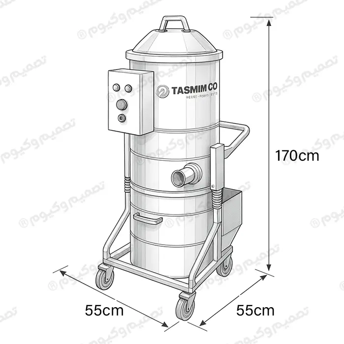 داست کالکتور Kan کن تصمیم وکیوم
