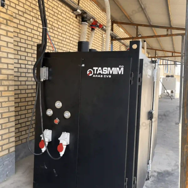 سیستم انتقال مواد تحت وکیوم برای انتقال پیگمنت‌های میکرونیزه در کارخانه تولید رنگ