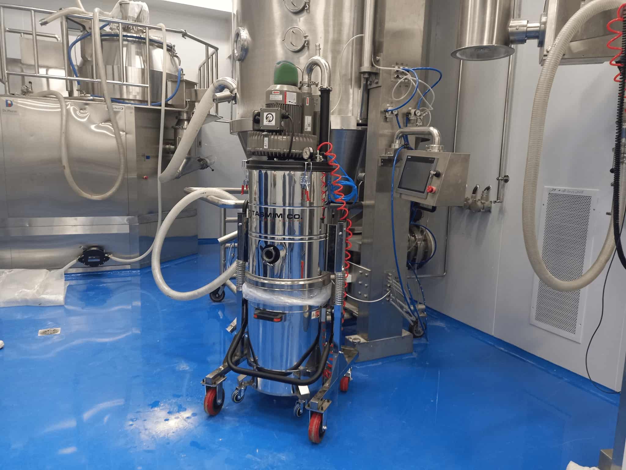 کاربردهای جاروبرقی صنعتی در کارخانه‌های دارویی​