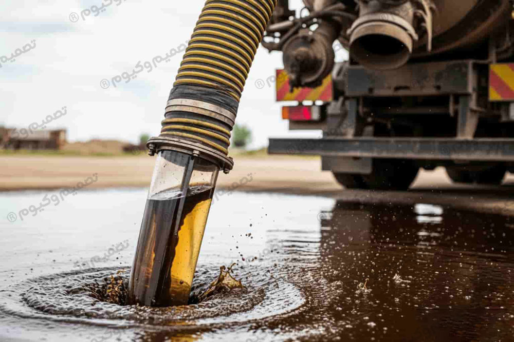 اجاره وکیوم لاری برای پروژه‌های شهری و صنعتی ​