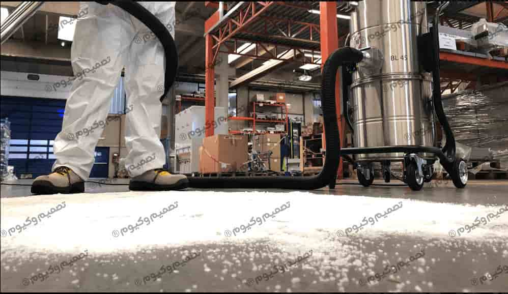 انتخاب دستگاه و فیلتر: مشاوران ما جاروبرقی صنعتی برای سندبلاست شما را معرفی می‌کنند​