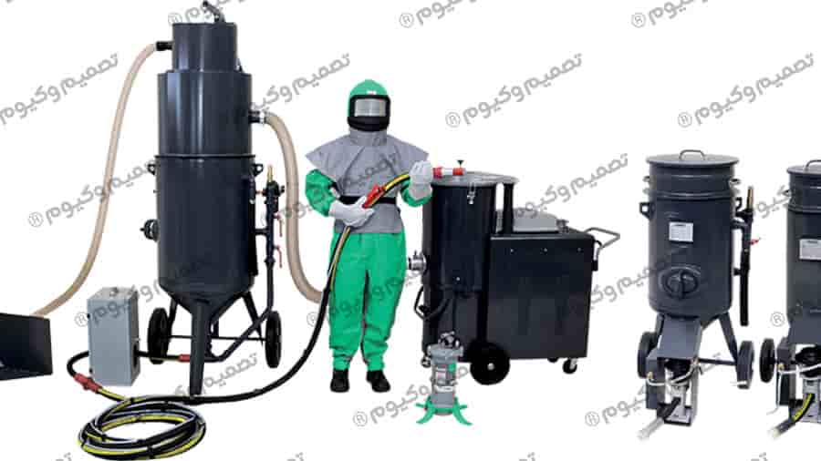 چطور با جاروبرقی صنعتی برای سندبلاست، تمیزی سریع و بی‌گردوغبار داشته باشیم؟​