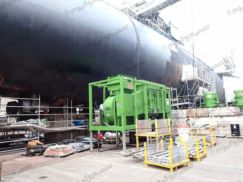 کاربردهای صنعتی جاروبرقی سایکلون‌دار​