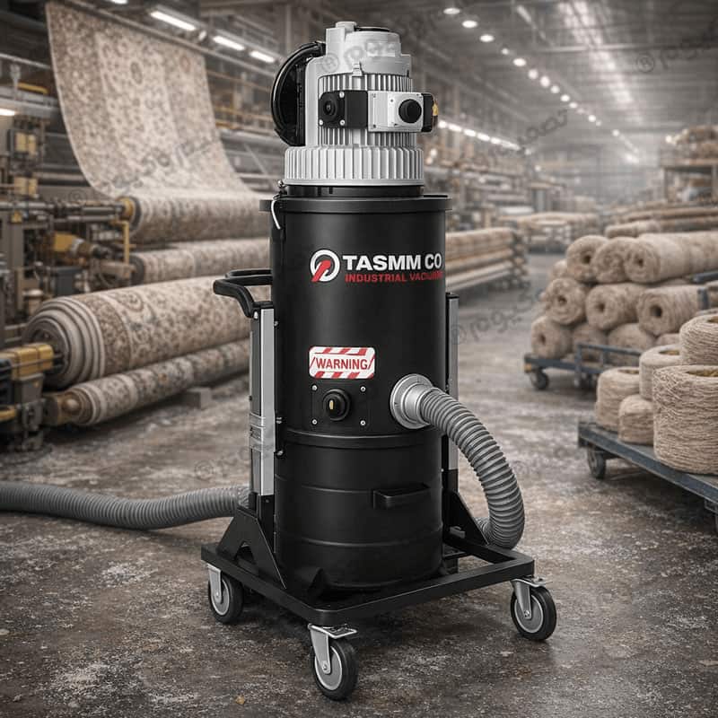 جاروبرقی صنعتی maroon cs از تصمیم وکیوم مناسب صنعت نساجی