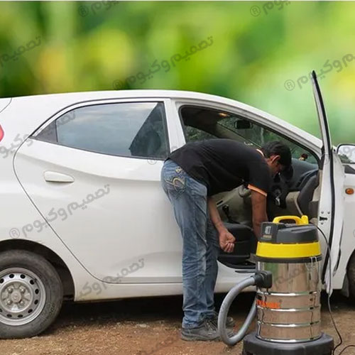 جاروبرقی سه موتوره آب و ختک صنعتی تصمیم وکیوم