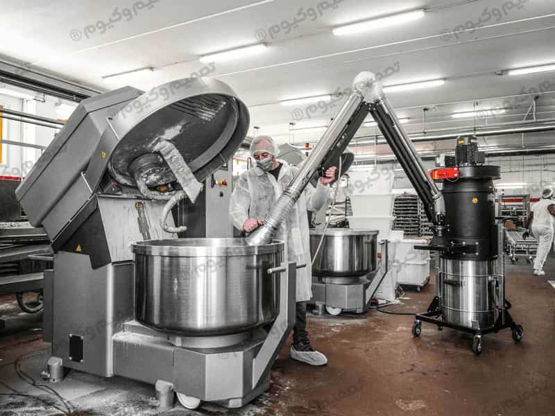 جاروبرقی صنعتی سه فاز مخصوص کارخانه