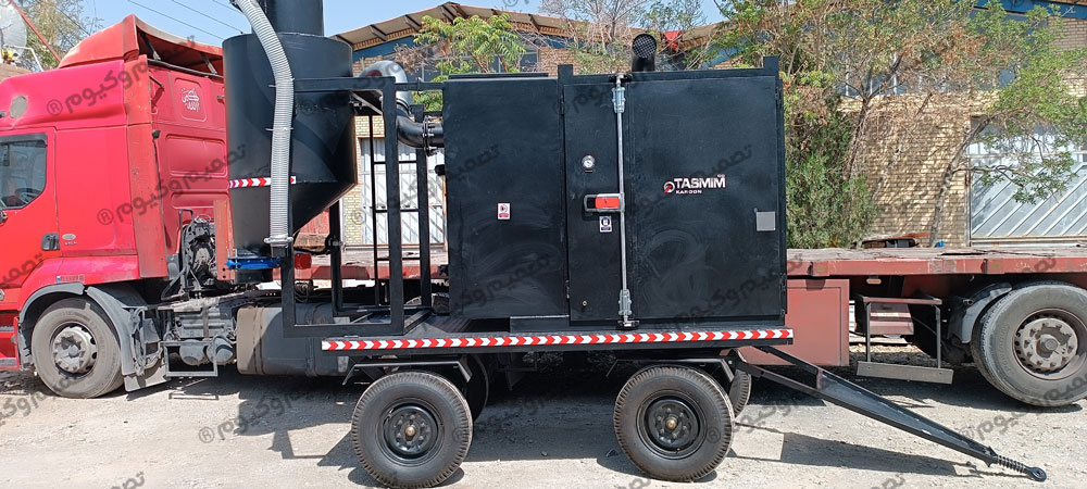 مکنده صنعتی پرتابل تصمیم وکیوم