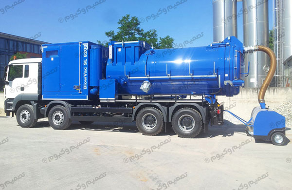 با وکیوم لود تصمیم وکیوم میتوان مکش مواد دپو شده را به راحتی انجام داد