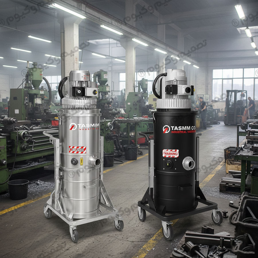 جاروبرقی نیمه صنعتی maroon cs از شرکت تصمیم وکیوم