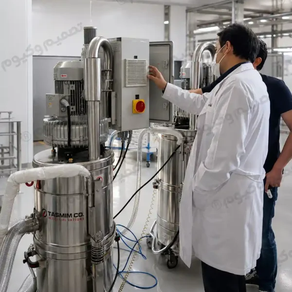 وکیوم صنعتی استنلس استیل تصمیم وکیوم با طراحی سفارشی برای صنایع حساس