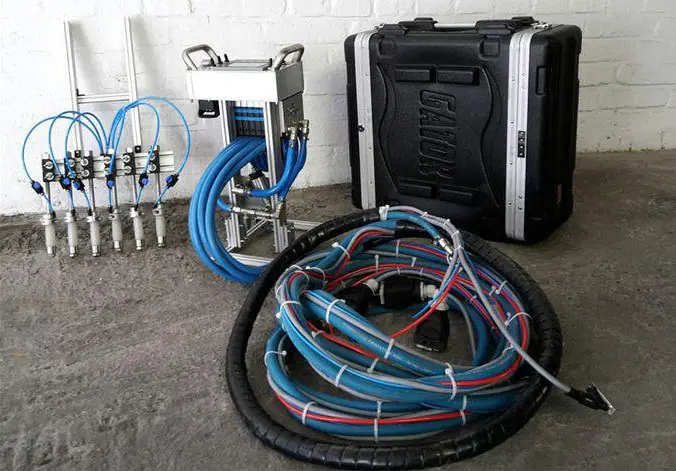 خدمات کاتالیست هندلینگ | تخلیه، شارژ و انتقال کاتالیست صنعتی 19 دستگاه DP Tester برای کنترل افت فشار بستر کاتالیست